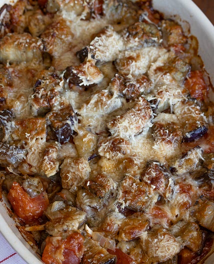 Eggplant Gratin