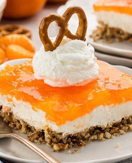 Orange Pretzel Salad