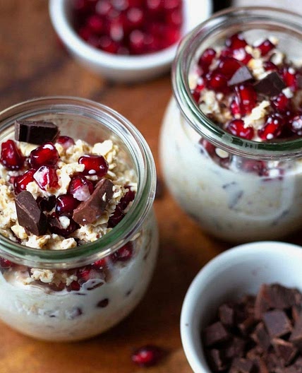 Overnight Oats (Granatapfel)
