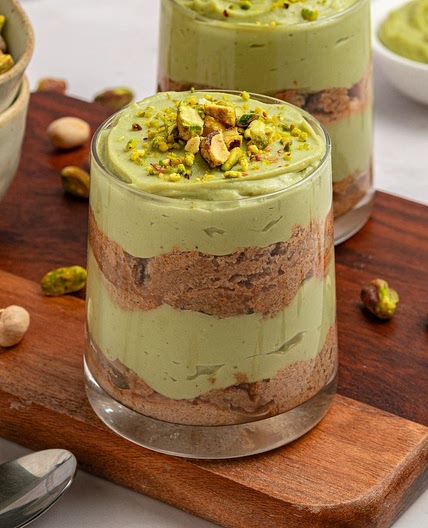 Pistachio Tiramisu In Cups