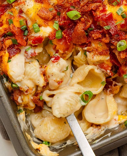 Chicken Bacon Ranch Casserole
