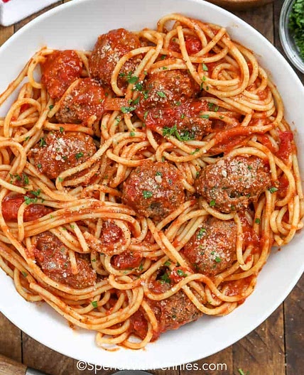 Spaghetti and Meatballs