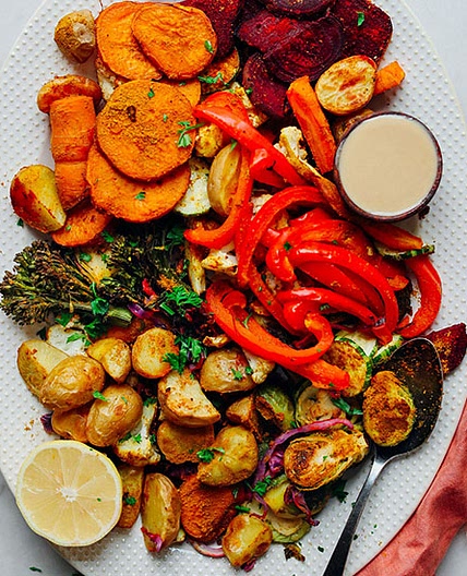 Oil-Free Roasted Vegetables
