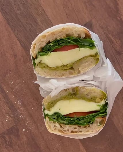 The Best Caprese Ciabatta Sandwich In No Time
