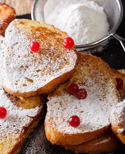 Rabanada de pão de forma