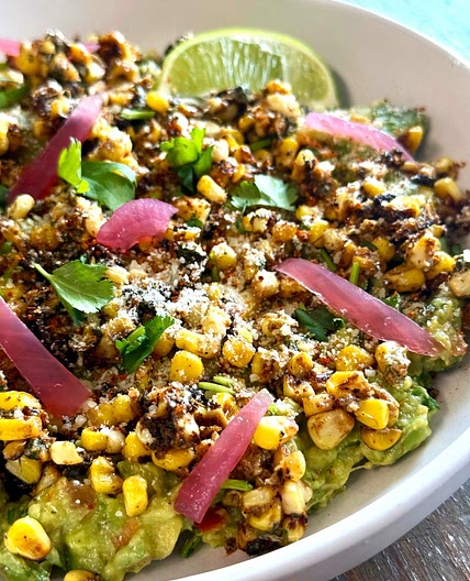 Street Corn Loaded Guacamole