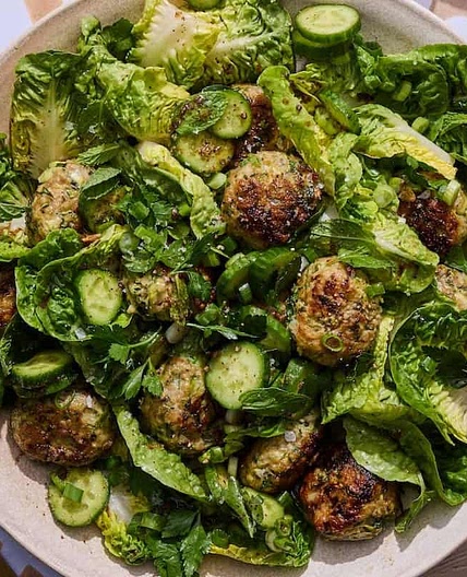 Lebanese Chicken Meatballs