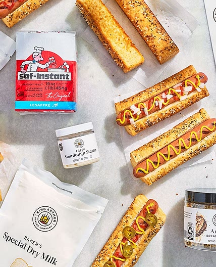 Sourdough Hot Dog Buns