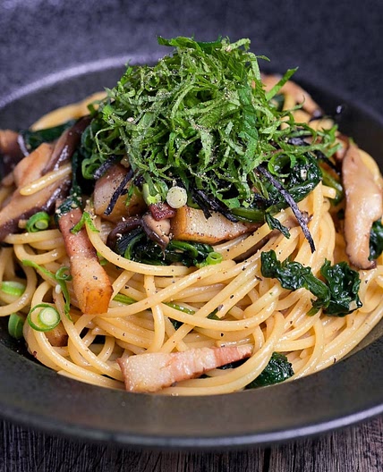 Wafu Butter Shoyu Pasta (Japanese Style Spaghetti)
