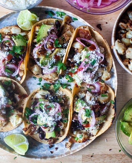 Simple Cauliflower Tacos