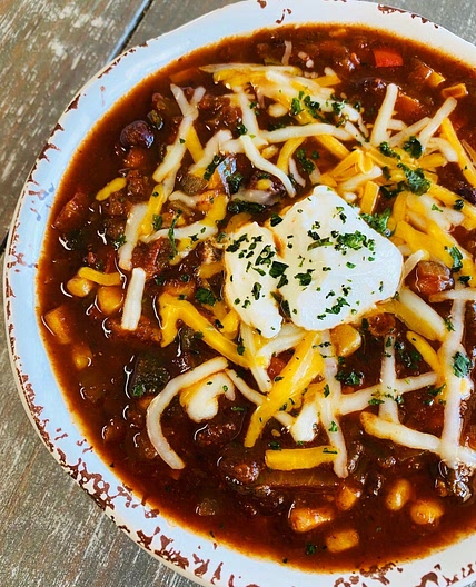 Slow Cooker Vegetarian Chili
