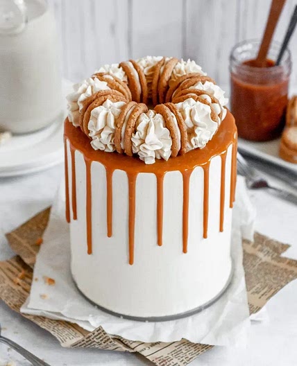 Salted Caramel Cake (GF & DF)