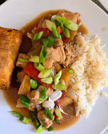 Sweet and Sour Slow Cooker Chicken