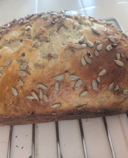 Sunflower seed breakfast loaf