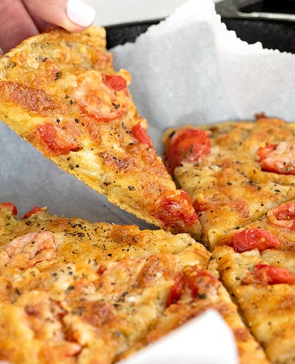 Chickpea Crust Pizza Recipe