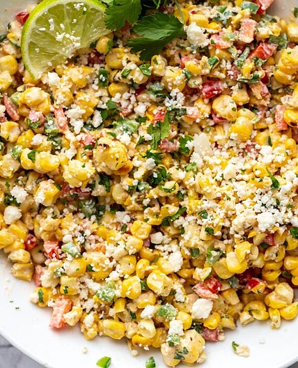 Mexican Street Corn Salad Esquites