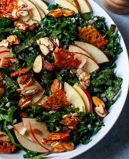 Apple and Cheddar Crisp Salad