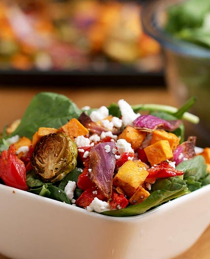Roasted Veggie Salad With Maple Balsamic Vinaigrette Recipe by Tasty