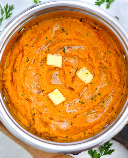 Creamy Mashed Sweet Potatoes