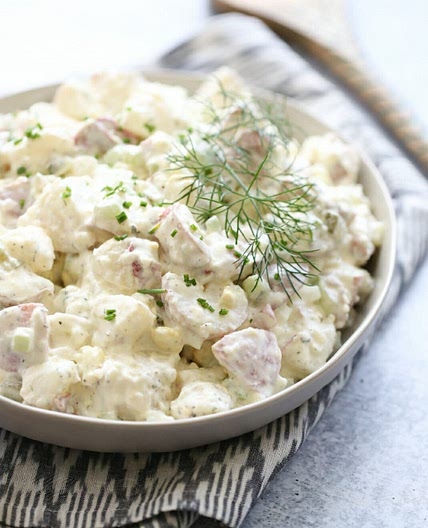 # 🥔🌿 Creamy Herb-Truffle Potato Salad