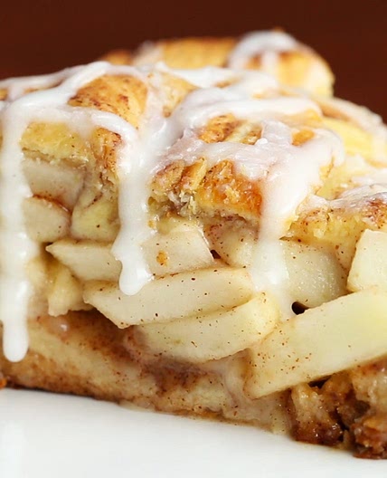 Cinnamon Roll Apple Pie Recipe by Tasty