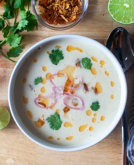Corn Coconut Soup