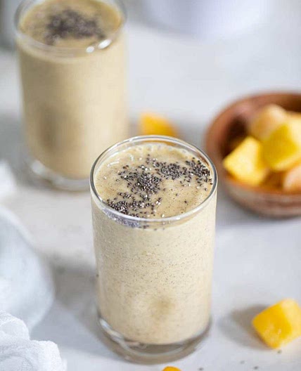Mango Chia Seed Smoothie