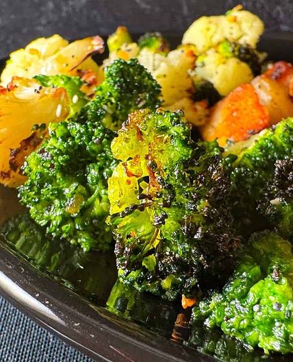 Air Fryer Frozen Vegetables (No more mushy frozen veggies!)