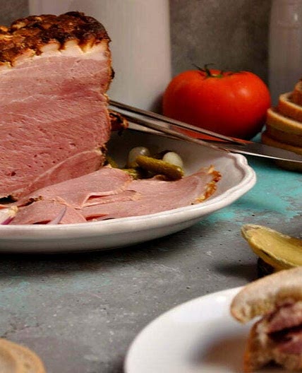 Classic Mustard Glazed Ham