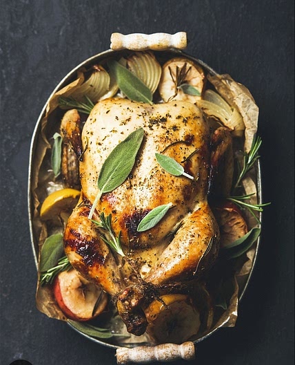 Poulet romarin et sauge