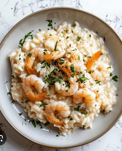 Risotto au crevette