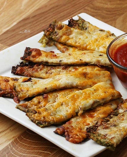 Cheesy Zucchini Sticks Recipe by Tasty