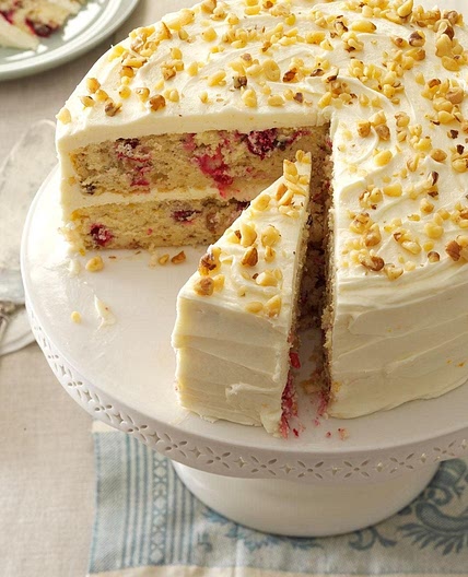 Cranberry Layer Cake