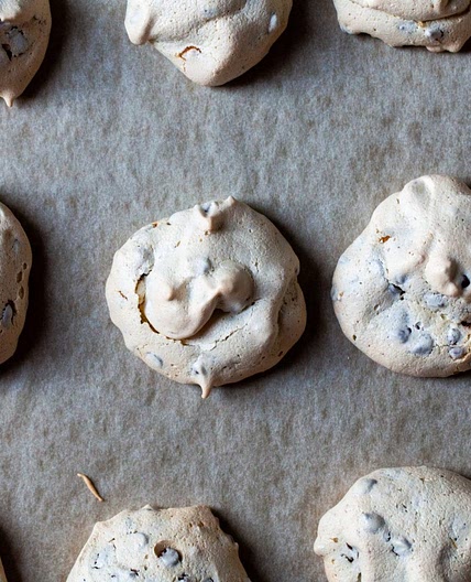Mom's Chocolate Chip Meringue Cookies