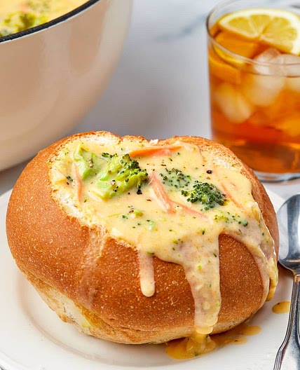 Copycat Panera Bread Broccoli Cheddar Soup Recipe