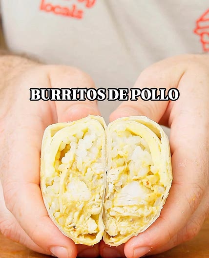 burritos de pollo
