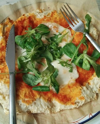 Pâte à pizza healthy inratable