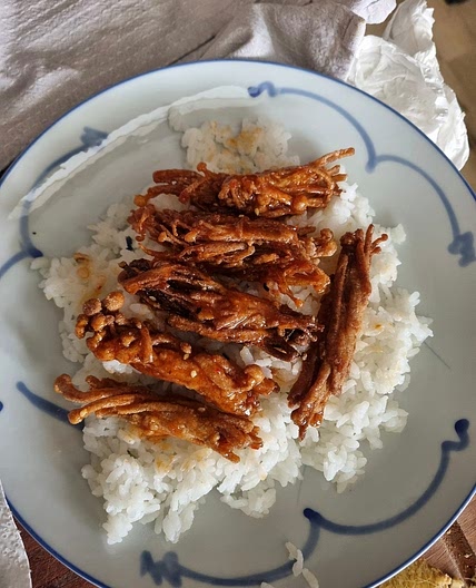 Vegan Korean chicken