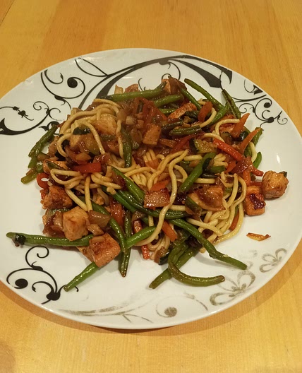 Nouilles chinoises poulet