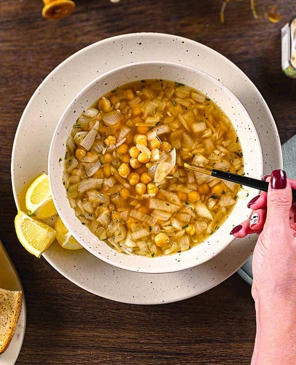 Greek Chickpea Soup (Revithia)