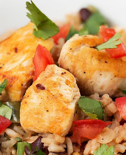 One-Pot Cilantro Lime Chicken & Rice Recipe by Tasty