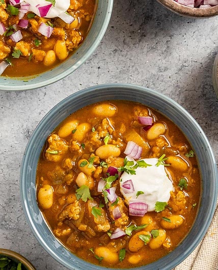 Turkey Sweet Potato Chili