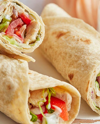 Hähnchen-Wraps – SOOO gut – das BESTE Rezept