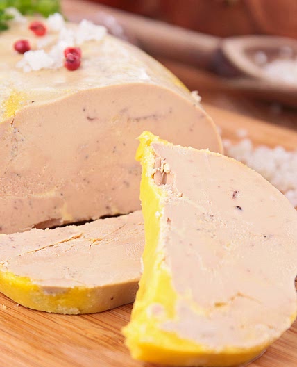 Foie gras mi-cuit parfumé au Sauterne