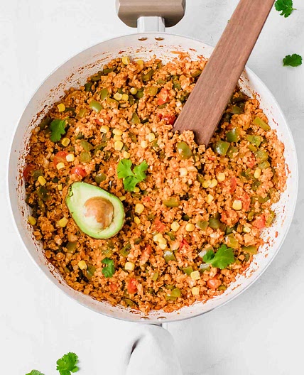 30-Minute Mexican Cauliflower Rice Recipe
