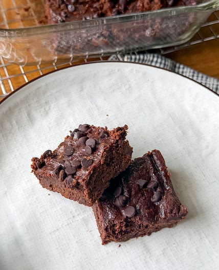 Healthy Sweet Potato Brownies