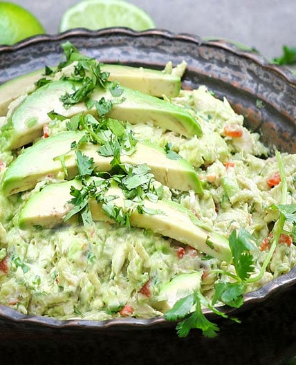 Venezuelan Avocado Chicken Salad: No Mayo