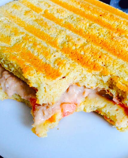 Pão de microondas fácil light