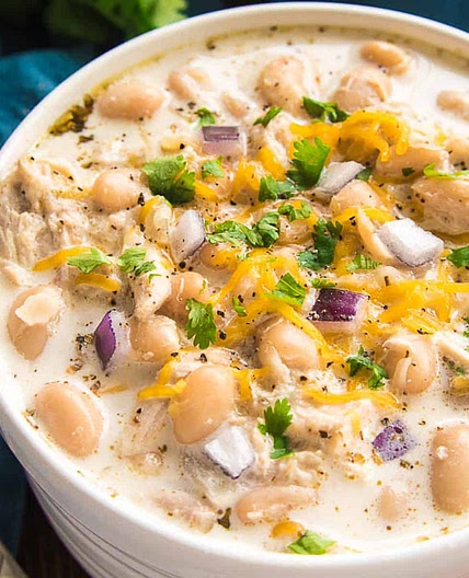 Creamy White Chicken Chili