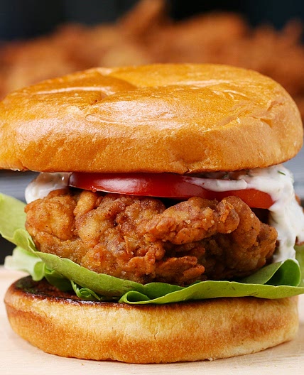 Buttermilk Fried Chicken Sandwich Recipe by Tasty